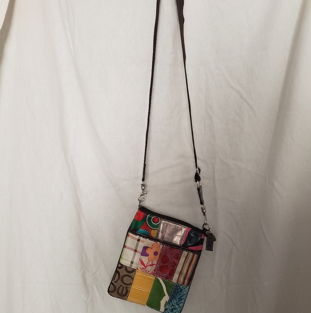 Colorful crossbody purse